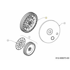 WHL ASM 11" DR BB 634-05910 ORIGINALE MTD