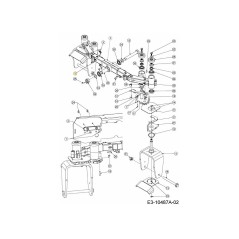 Cable Mounting Bracket LH 703-10386ACY ORIGINAL MTD