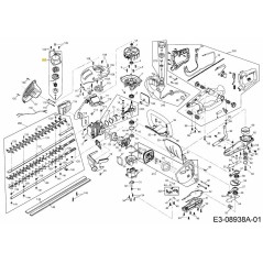 Anlasserbaugruppe elektrisch 092.63.714 Original MTD | Newgardenstore.eu