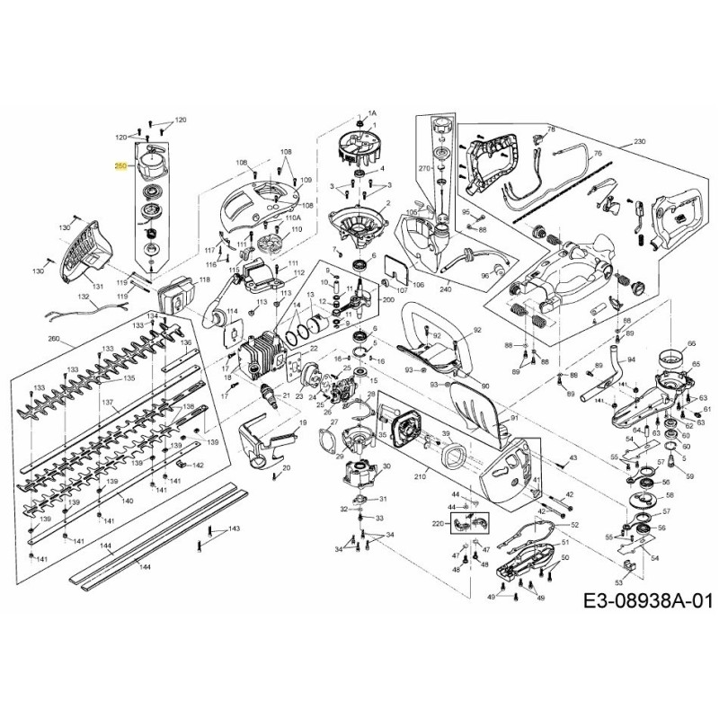 STARTER ASY-ELEC. 092.63.714 ORIGINAL MTD