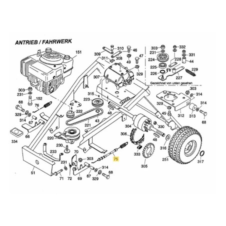CONJUNTO DE CABLES, ENGANCHE DE CUCHILLA 6150445 ORIGINAL MTD | Newgardenstore.eu