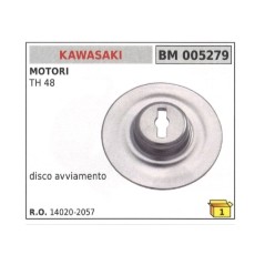 Starting disc compatible with KAWASAKI brushcutter TH 48 005279