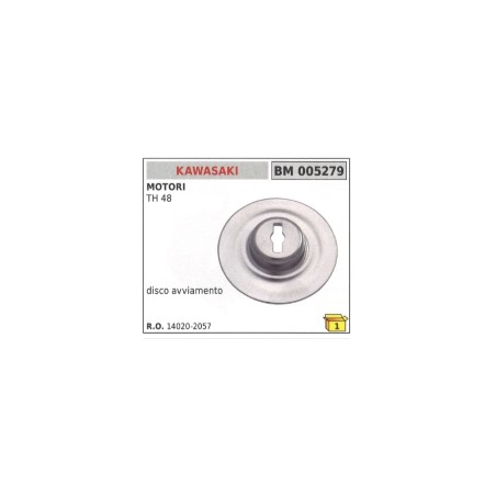 Starting disc compatible with KAWASAKI brushcutter TH 48 005279 | Newgardenstore.eu