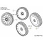 RUEDA COMPLETA 200MM RALENTÍ PREM BB 634-05020 ORIGINAL MTD