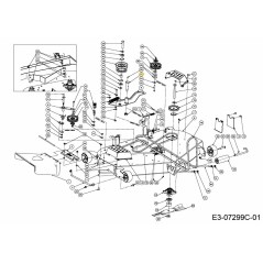 SHOULDER BOLT 1.0x3.0 5/8-18 738-04544A ORIGINAL MTD | Newgardenstore.eu