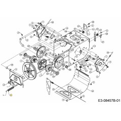 CABLE DRIVE WHEEL 746-05067 ORIGINAL MTD | Newgardenstore.eu