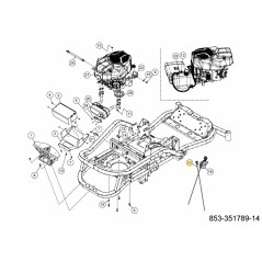 Strozzatore del cavo 746-06931 ORIGINALE MTD | Newgardenstore.eu