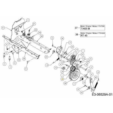 BELT REVERSE DRIVE 754-04091 ORIGINAL MTD | Newgardenstore.eu