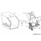 BAFFLE REAR 42/46CM PUSH 731-10515 ORIGINAL MTD