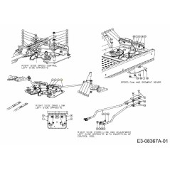 Barra de acoplamiento 747-06130 ORIGINAL MTD | Newgardenstore.eu