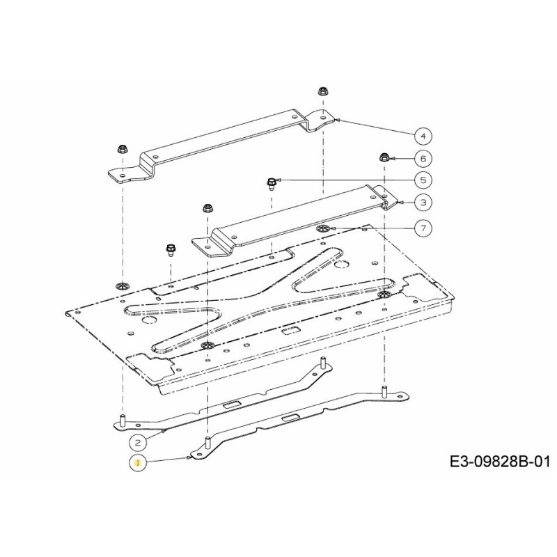 VORDERE SCHIEBESTELLE 603-05282ACY ORIGINAL MTD