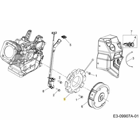 ALTERNATEUR 751-15479 ORIGINAL MTD | Newgardenstore.eu