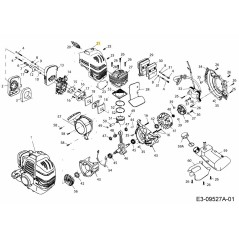 Zylinderdeckel 092.63.739 Original MTD | Newgardenstore.eu