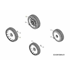 WHL ASM 200mm RWD BAR BB 634-04426 ORIGINALE MTD | Newgardenstore.eu