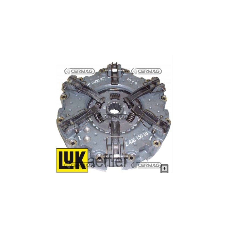 Disque d'embrayage central 15505 440 450 566 680 82.93 15528 FIAT NEW HOLLAND LUK