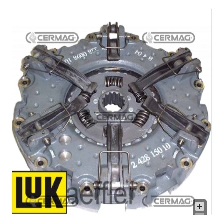 Central clutch disc 15505 440 450 566 680 82.93 15528 FIAT NEW HOLLAND LUK | Newgardenstore.eu