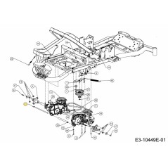 Stützstange 738-05314 Original MTD | Newgardenstore.eu