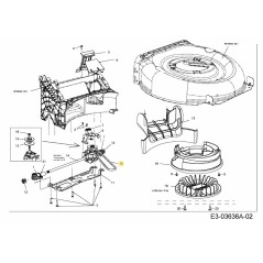 COURROIE : TYPE V : 3L : 27,40" 754-04313 ORIGINALE MTD