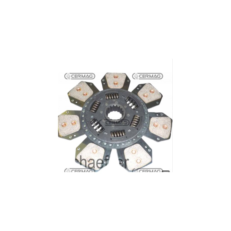 AGRIFULL central clutch disc for agricultural tractor 8085 8095 80105 15531