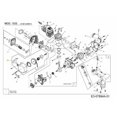 GRUPPO MOTORINO DI AVVIAMENTO 092.63.076 ORIGINALE MTD