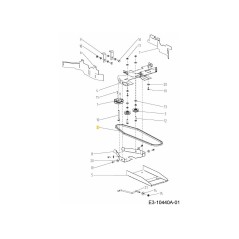 Keilriemen 092.68.033 ORIGINAL MTD