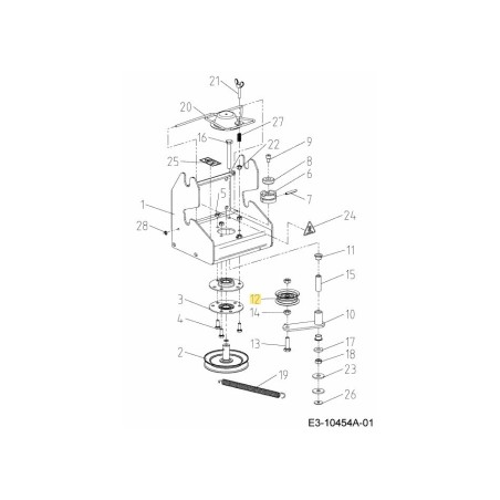 Umlenkrolle 092.68.089 ORIGINAL MTD | Newgardenstore.eu