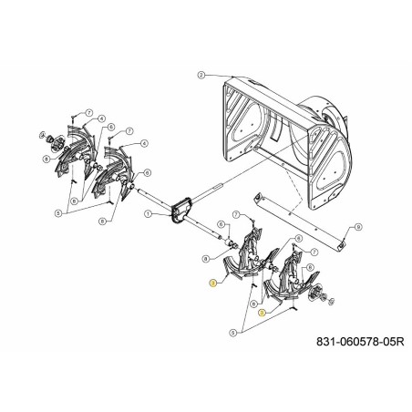 AUGER ASM-LH 684-06760637 ORIGINAL MTD | Newgardenstore.eu