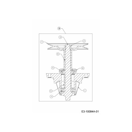 PUL:DECK:5.570 OD:.500 OFFSET 756-05245 ORIGINAL MTD | Newgardenstore.eu
