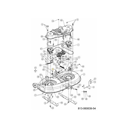 SUPPORTO PER PONTE ASM 683-06474637 ORIGINALE MTD | Newgardenstore.eu