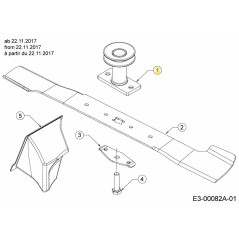 ADAP-Baugruppe: 25 mm ID x 0,430 687-05228 ORIGINAL MTD
