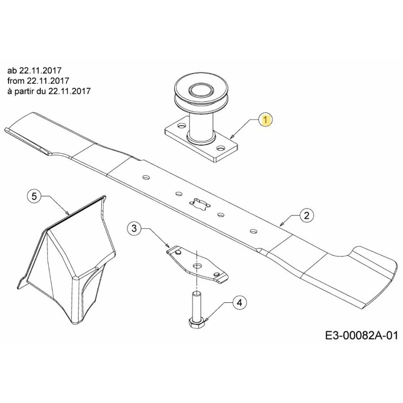 Adaptateur ASM : diamètre intérieur 25 mm x 0,430 pouce 687-05228 MONTÉ D'ORIGINE Adaptateur ASM : diamètre intérieur 25 mm x 0,430 pouce 687-05228 MONTÉ D'ORIGINE