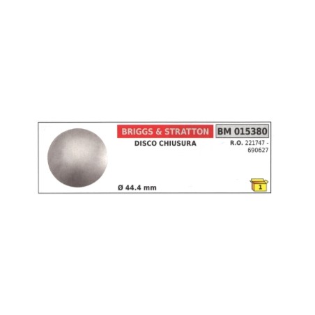 Disco de bloqueo BRIGGS & STRATTON Ø 44,4 mm 221747 - 690627 | Newgardenstore.eu