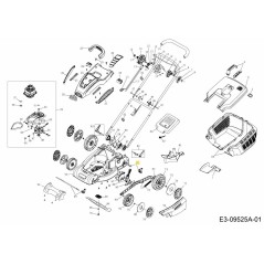 ASSALE POSTERIORE 092.64.546 ORIGINALE MTD | Newgardenstore.eu