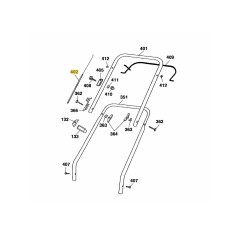 Bowden-Bremsdraht 4003058 Original MTD