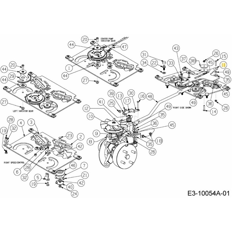 ACTUATOR ARM 703-10131 ORIGINAL MTD