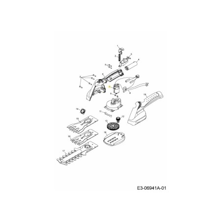 ELECTRIC ENGINE 20.5 W 7266041 ORIGINAL MTD | Newgardenstore.eu