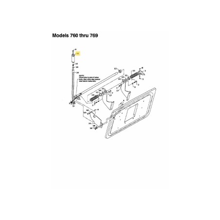 AGARRE: MANGO: ELEVADOR DE CUBIERTA 731-3158 ORIGINAL MTD | Newgardenstore.eu
