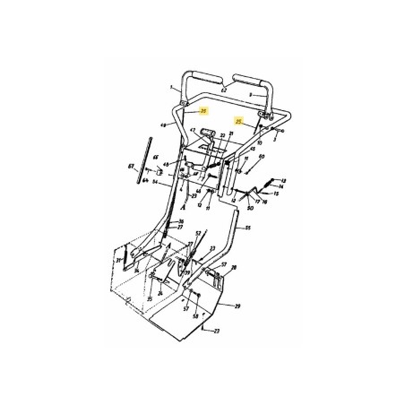 BLOCCO DEL CAVO 746-0367 ORIGINALE MTD | Newgardenstore.eu