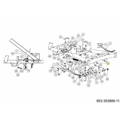 Varilla 747-08670 ORIGINAL MTD | Newgardenstore.eu