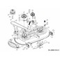 HALTERUNG FÜR UMLENKER-POLSTER 603-06259A ORIGINAL MTD