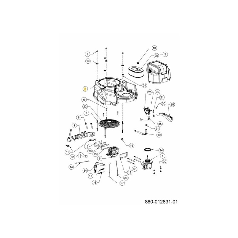 AIR SHIELD 631-05664 ORIGINAL MTD