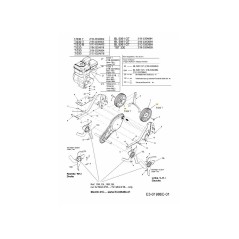 Radsatz 7x1,8 734-1988 Original MTD