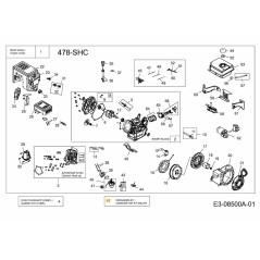 Vergaser-Reparatursatz Major 751-12762A Original MTD | Newgardenstore.eu