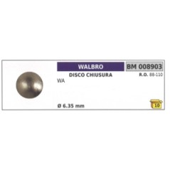 Disco chiusura WALBRO motosega WA Ø 6,35 mm 88-110 | Newgardenstore.eu