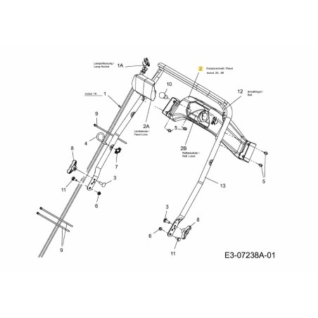 PANEL 631-04504 ORIGINAL MTD | Newgardenstore.eu