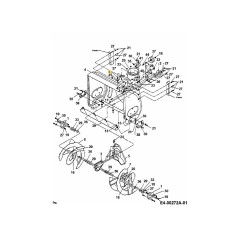 RINFORZO-SCIVOLO 5.0 705-5226 ORIGINALE MTD