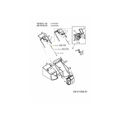Câble Bowden 746-0912 ORIGINAL MTD