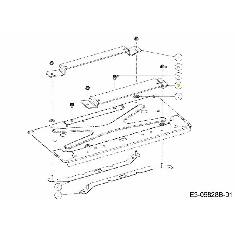 VORDERSITZHALTERUNG 703-10051ACY ORIGINAL MTD VORDERSITZHALTERUNG 703-10051ACY ORIGINAL MTD