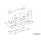 SUPPORT DE SIÈGE AVANT 703-10051ACY ORIGINAL MTD SUPPORT DE SIÈGE AVANT 703-10051ACY ORIGINAL MTD