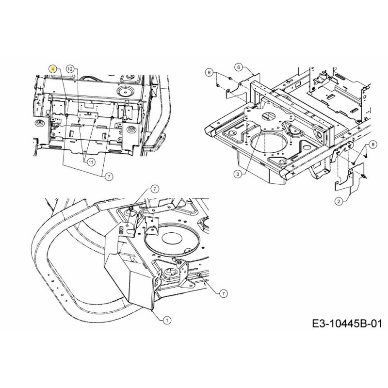 COVER DRIVE BELT 703-21024637 ORIGINAL MTD